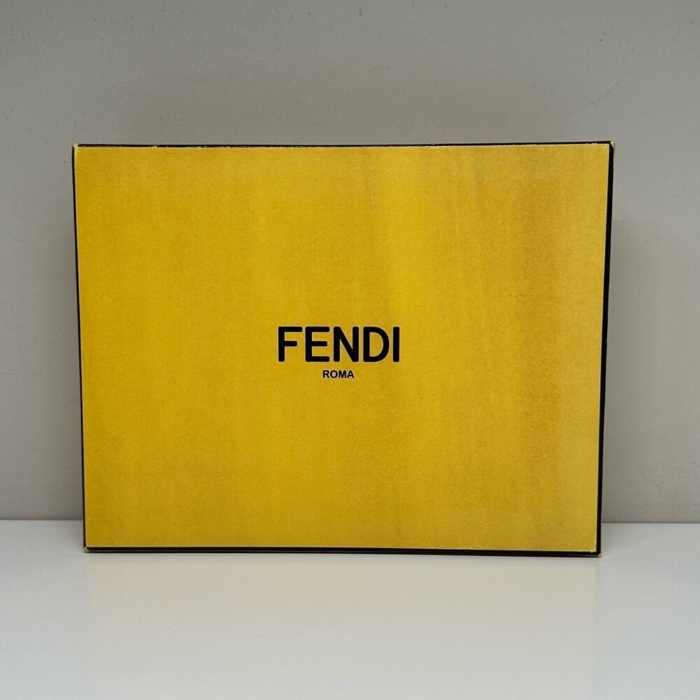 FENDI | Gift Box | Yellow/Black | W9 x H7 x D2 inch